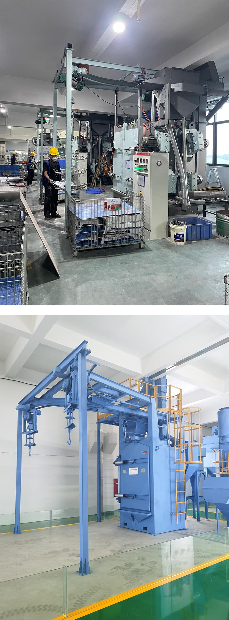 深圳百超機(jī)械吊鉤式拋丸機(jī)設(shè)備介紹圖 深圳百超機(jī)械吊鉤式拋丸機(jī)設(shè)備介紹圖